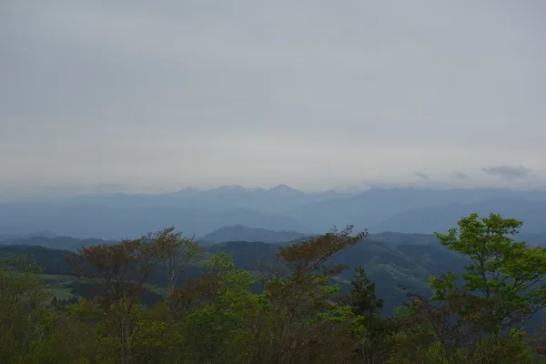 茶臼山高原　南アルプスの絶景